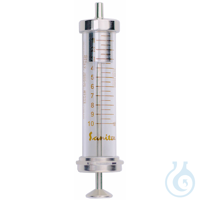 Glass and Metal Syringe, SANITEX 5 ml : 0.2 ml, Luer tip Glass and Metal...